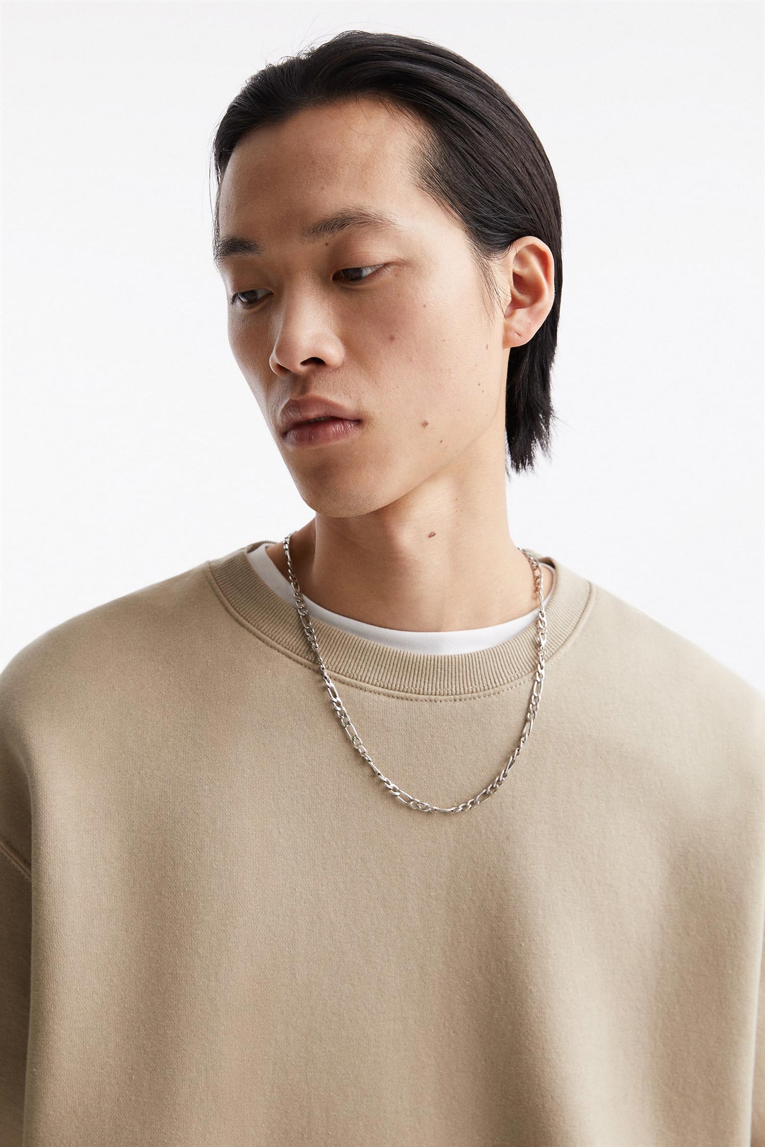 BASIC CREW NECK SWEATSHIRT - Imagen 4