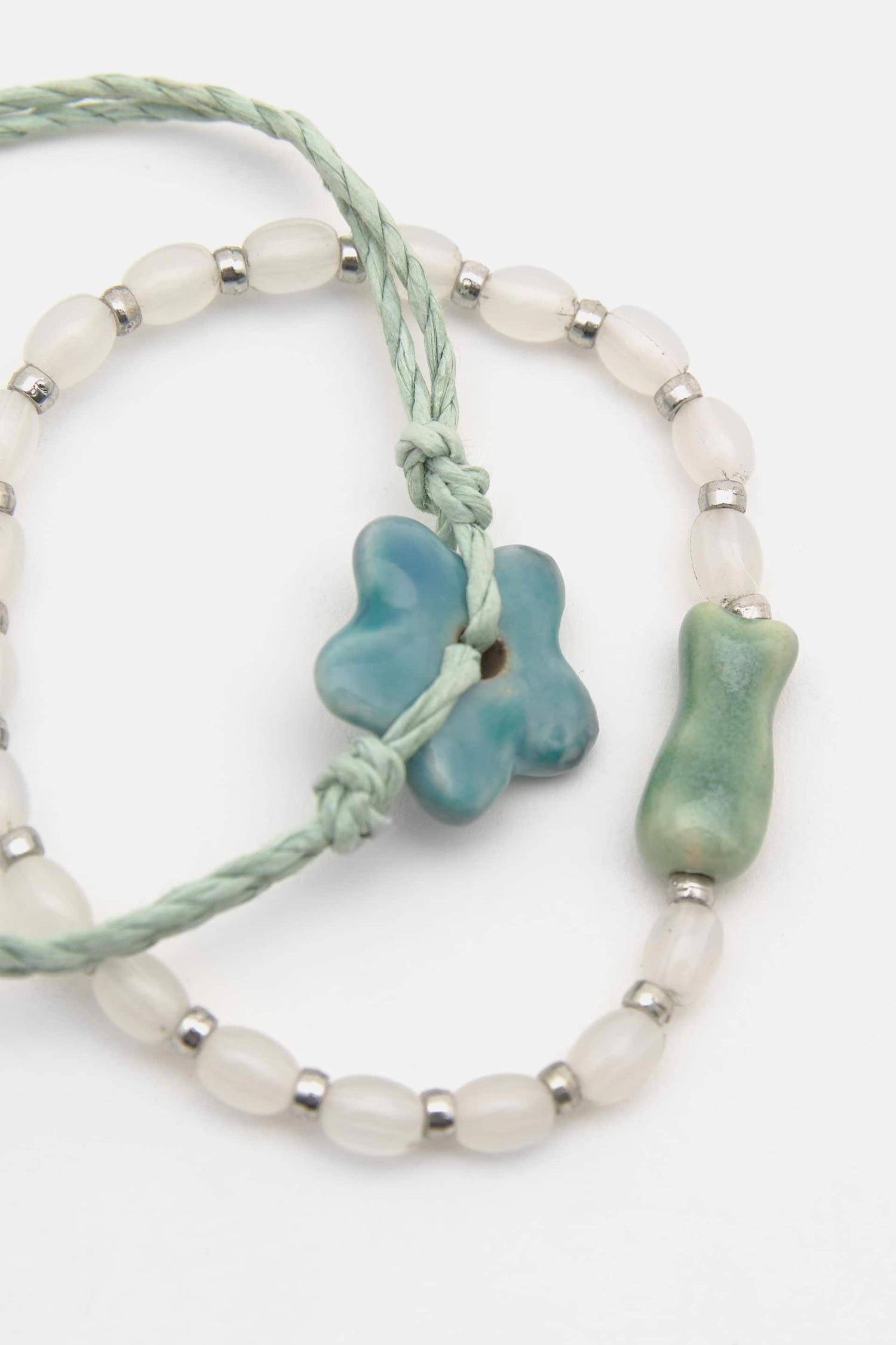 Pack of seashell charm bracelets - Imagen 3